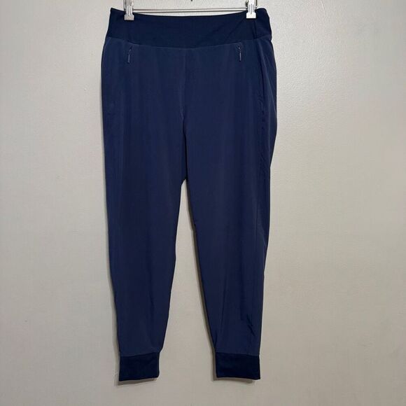 Athleta Soho Lined women’s navy jogger pant size 10 - Picture 2 of 8